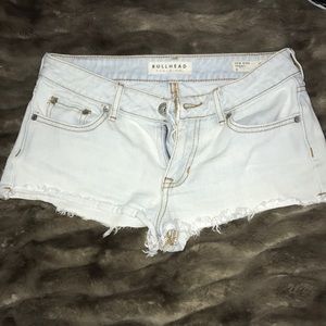 Bullhead denim shorts (low rise)